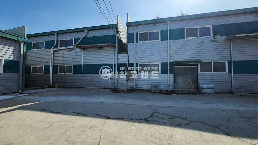 경기 파주시 하지석동 가동,나동동 *하지석동공장임대,두개동연결됨,전력50kw,40피트츄레라가능,층고8m,내부사무실 월세 매물번호 10490 사진 1