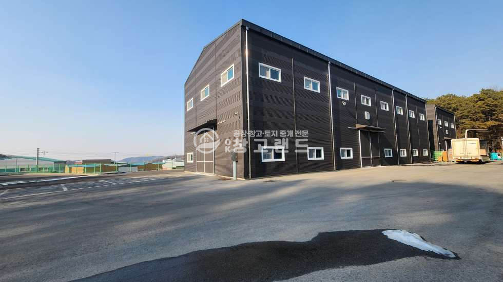 경기 파주시 월롱면 도내리 1,2동 물류창고210평,도로변,층고12m,40피트츄레라진입가능,25.3월이후입주,협의가능 월세 매물번호 10792 사진 2