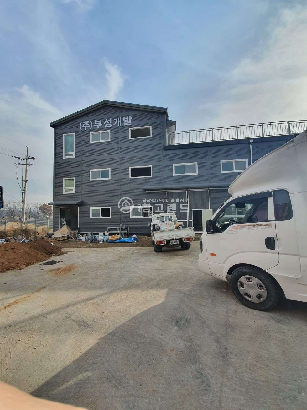 경기 고양일산동구 성석동 신축중인창고사무실임대,설문ic인근,40피트가능,공동마당,내부화장실,2개층 월세 매물번호 10018 사진 8
