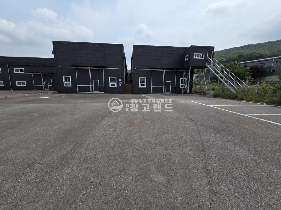경기 파주시 검산동 1동 대지383평,건물60평*2동,도로변,넓은마당,동별내부화장실,전차종진입가능,층고7.5M,즉시입주 월세 매물번호 11042 사진 1