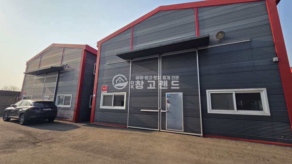 경기 파주시 광탄면 용미리 다,라동 공장창고120평,2개동,동간연결,층고7.5m,내부화장실,네부선반시설,7월이후입주 월세 매물번호 11098 사진 9