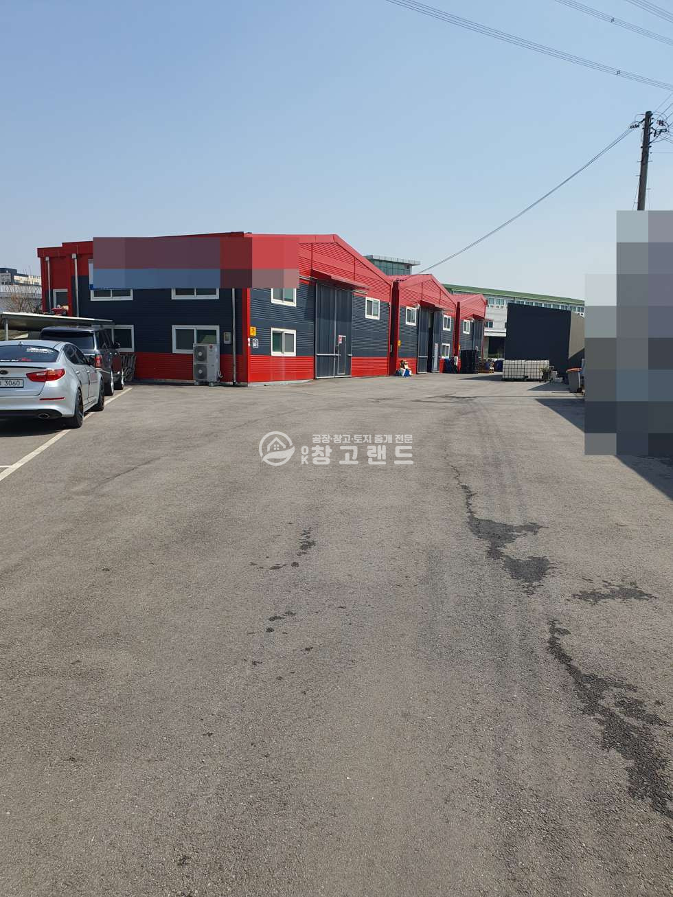 경기 고양일산동구 설문동 일산공장임대,설문ic바로앞,신축급,60평씩3개동,외부천막,제조,창고,40피트가능,즉시입주 월세 매물번호 10243 사진 2